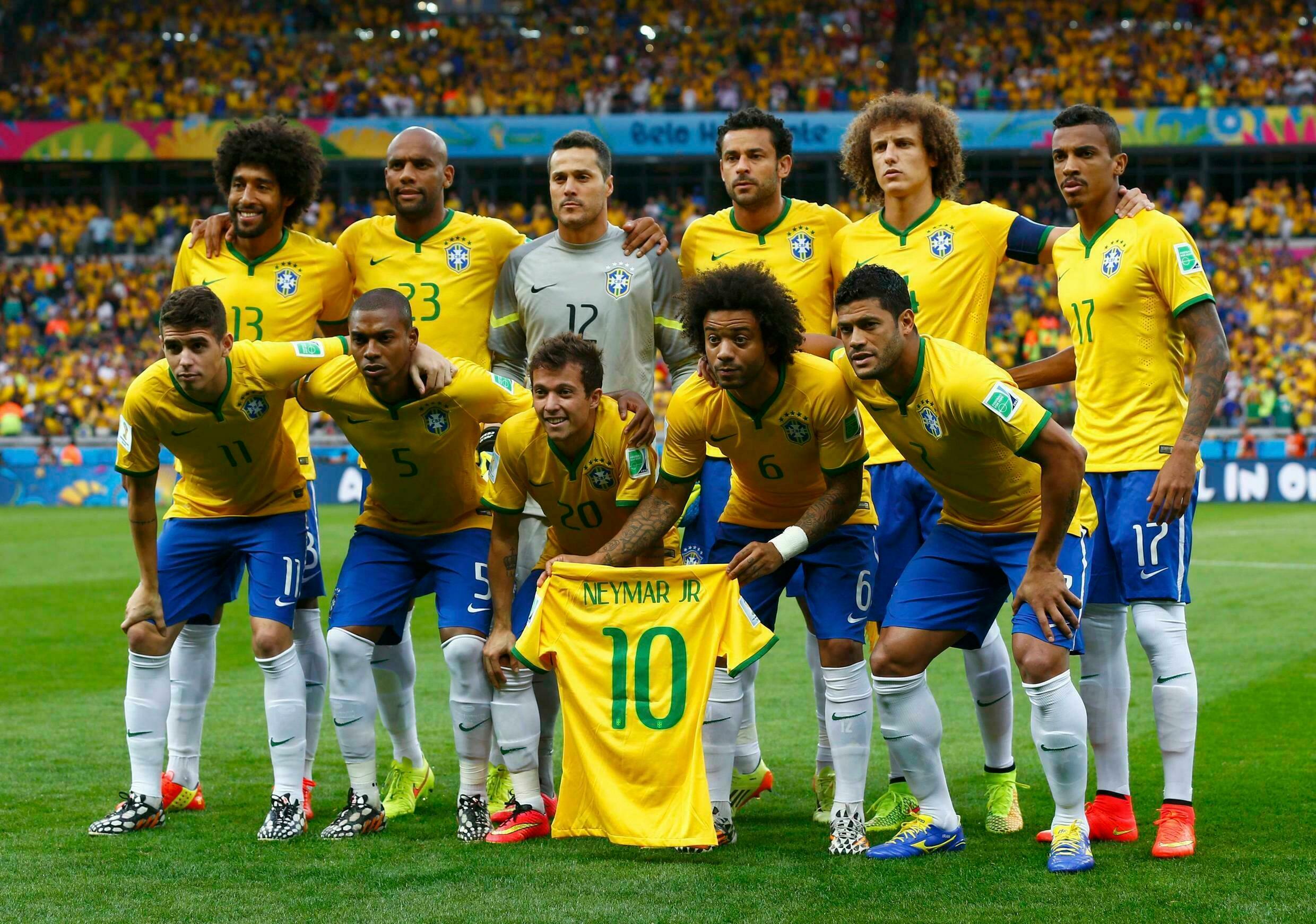 Đội tuyển Brazil với giá trị 870,5 tỷ Euro